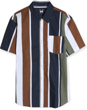 Load image into Gallery viewer, Allover Striped Short Sleeve Shirt
