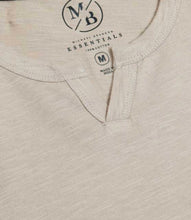 Load image into Gallery viewer, The Sandcrest Notched V Tee
