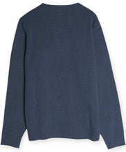 Load image into Gallery viewer, Monterey Crew Neck Sweater- Dark Lagoon
