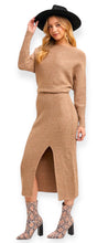 Load image into Gallery viewer, The Enchanting Slit Sweater Dress
