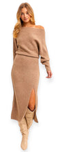 Load image into Gallery viewer, The Enchanting Slit Sweater Dress
