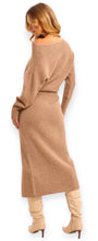 Load image into Gallery viewer, The Enchanting Slit Sweater Dress
