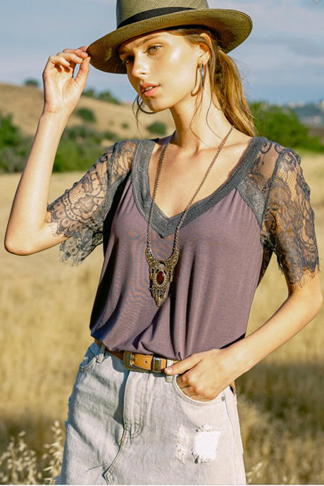 Lovely Sheer Lace Top