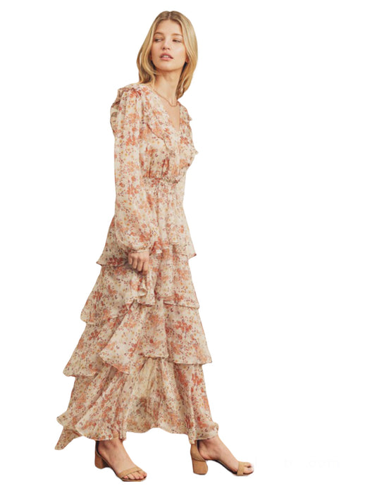 Luna's flowy Scattered Blooms Dress