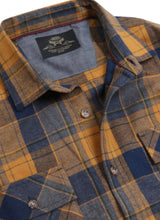 Load image into Gallery viewer, Bronze Long Sleeve Flannel Shirt
